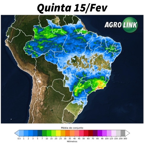 Frente fria segue avançando pelo Brasil