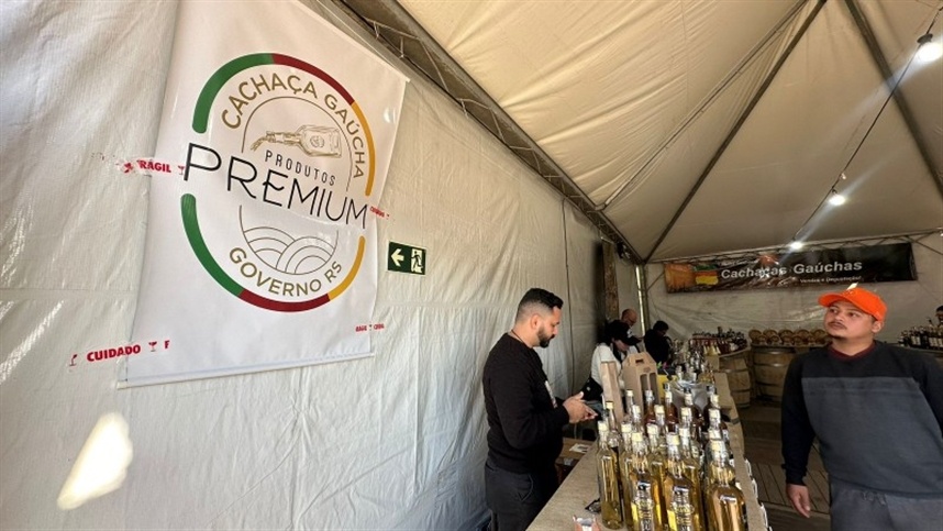 Produtos premium com selo do governo do Estado marcam presença na Expointer